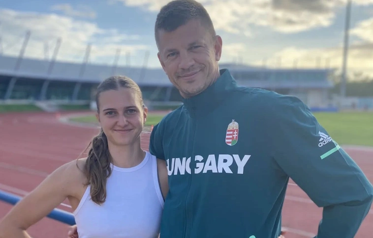 Gál Nikolett és edzője, Majkut Gergely hamarosan Japánba utazik. Fotó: magánarchívum