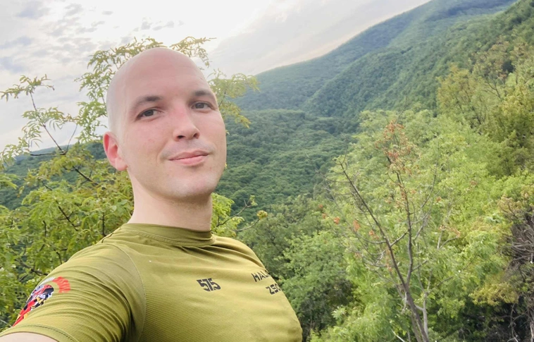 Halmai Zsolt ultrafutó. Fotó: Halmai Zsolt/Facebook