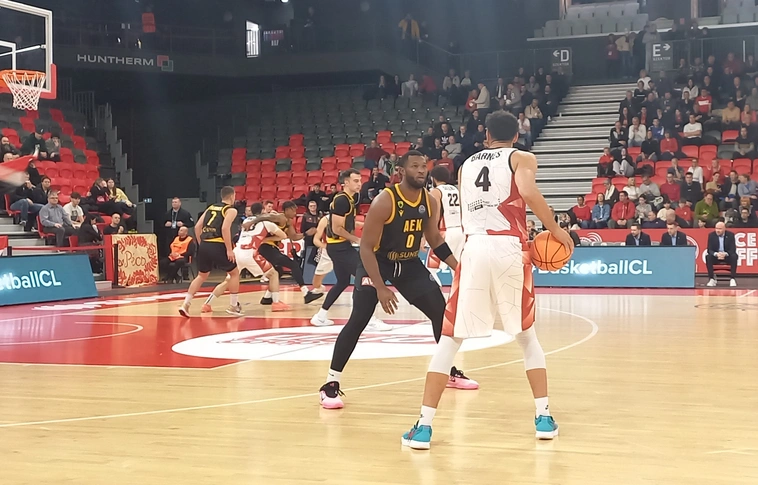 Szolnoki Olajbányász - AEK Athén Fotó: Berecz Csaba