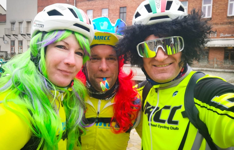 Évbúcsúztató kerékpározás Miskolcon