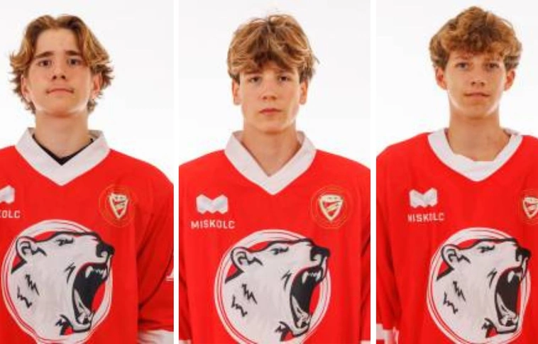 Hemmert Gábor, Kovács Krisztián és Majoros Márk diósgyőri akadémisták is játszanak a tornán. Fotó: magánarchívum 