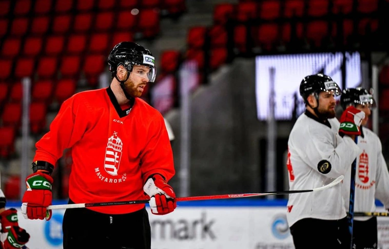 Csollák Márkó, a Macik védője is játszik Oslóban. Fotó: magánarchívum