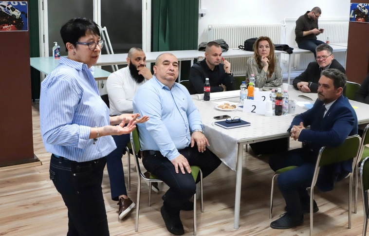 Országos Roma Police Café. Fotó: Mocsári László