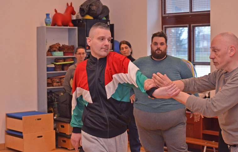 Szimbiózis Alapítvány önvédelmi képzés Fotó: Osztie Tibor