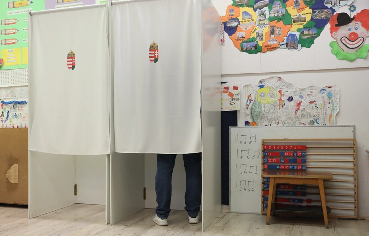 választás 2026 szavazás Fotó: Juhász Ákos