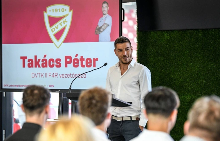 Takács Péter Fotó: DVTK