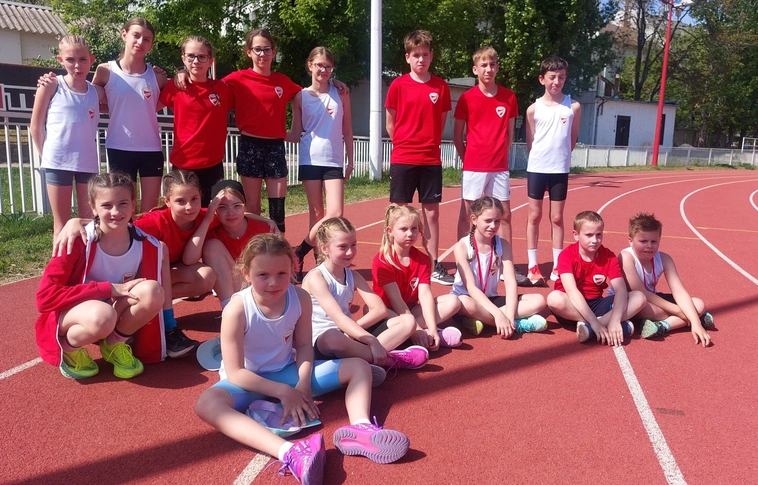 A diósgyőri versenyzők Budapesten. Fotó: DVTK