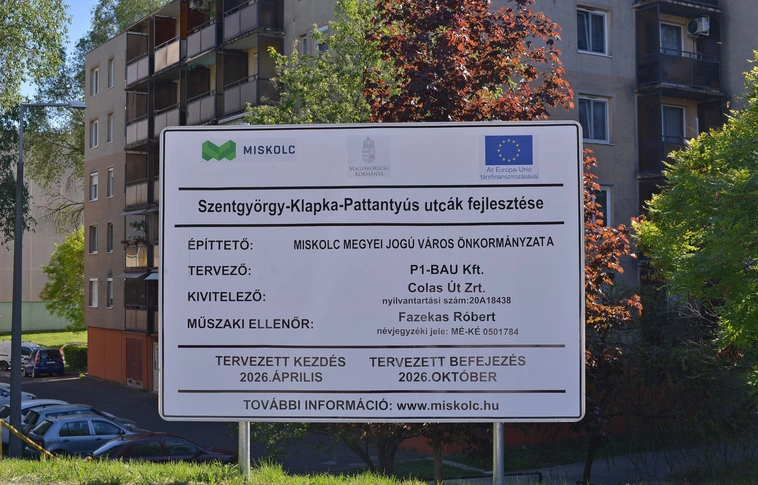 útfelújítás Avas Fotó: Osztie Tibor