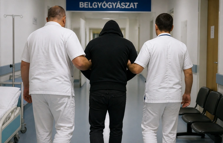 tolvaj miskolci kórház illusztráció ChatGPT