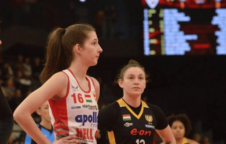 A diósgyőri Fárbás Eliza is tagja a magyar keretnek. Fotó: magánarchívum