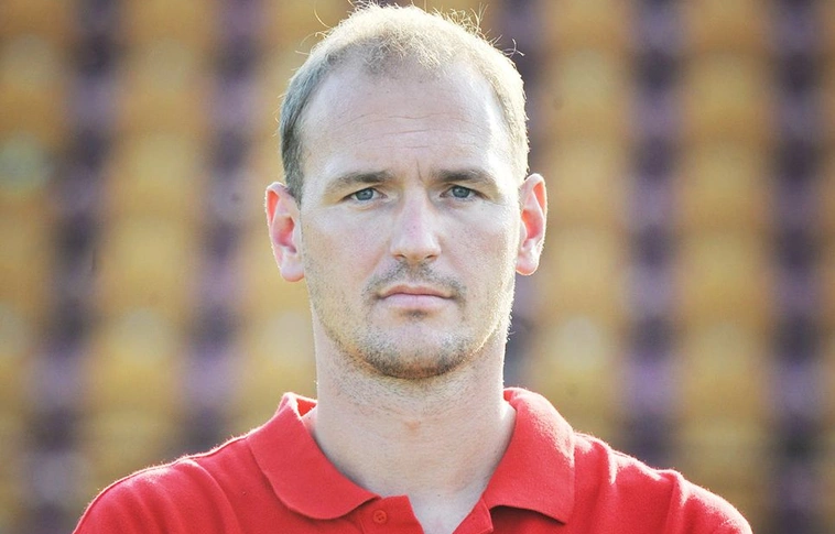 Vitányi László, a DVTK NB I-es női labdarúgó csapatának vezetőedzője. Fotó: DVTK