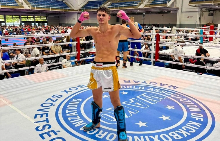 Gergely Lajos a BOK-csarnokban. Fotó: magánarchívum