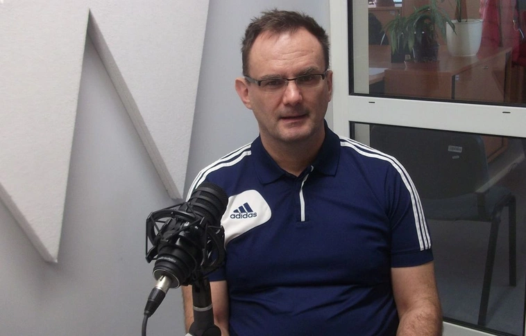 Varga Zsolt, az MLSZ Borsod-Abaúj-Zemplén Megyei Igazgatósága Játékvezetői Bizottságának elnöke. Fotó: KT 