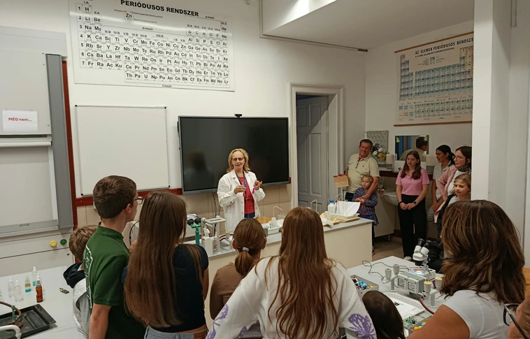 Kutatók Éjszakája a Lévayban. Fotó: Bónusné Nánási Regina