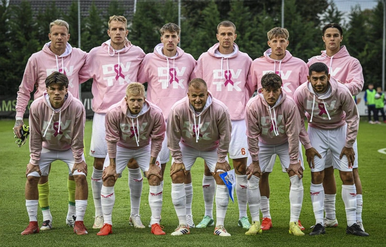 A DVTK kezdőcsapata. Fotó: DVTK