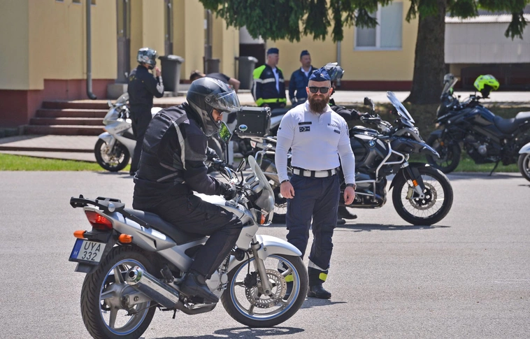 Rendőrségi motoros oktatás