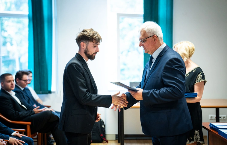 Oklevél átadás az Andrássy Gyula Gépipari Technikumban