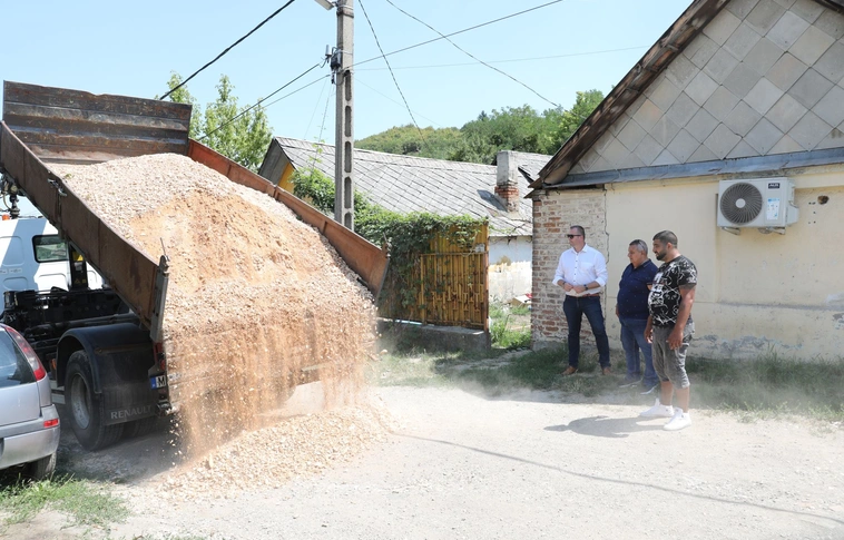 Zúzalékolás a Muszkás dűlőben