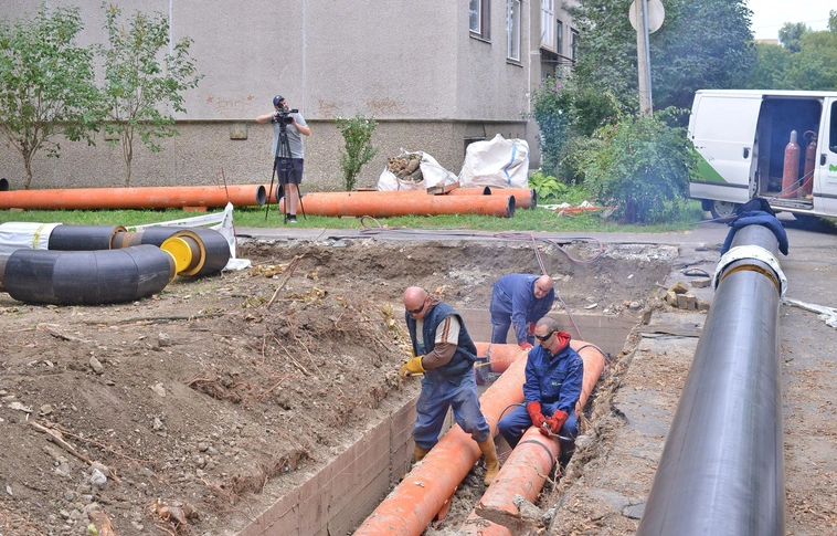 Szarkahegy utca MIHŐ javítások