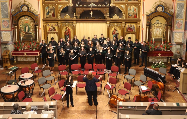 Ars Sacra-Sicut Cervut-koncert a Búza téri görögkatolikus székesegyházban