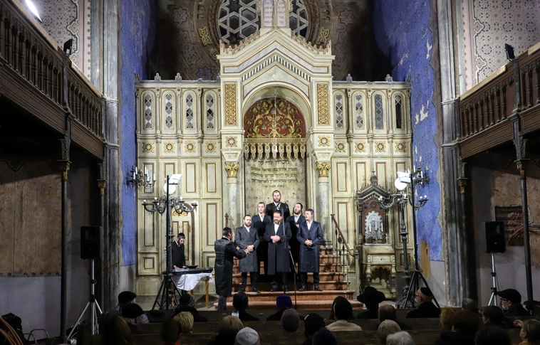 Zsidó újévi koncert a Kazinczy utcai zsinagógában