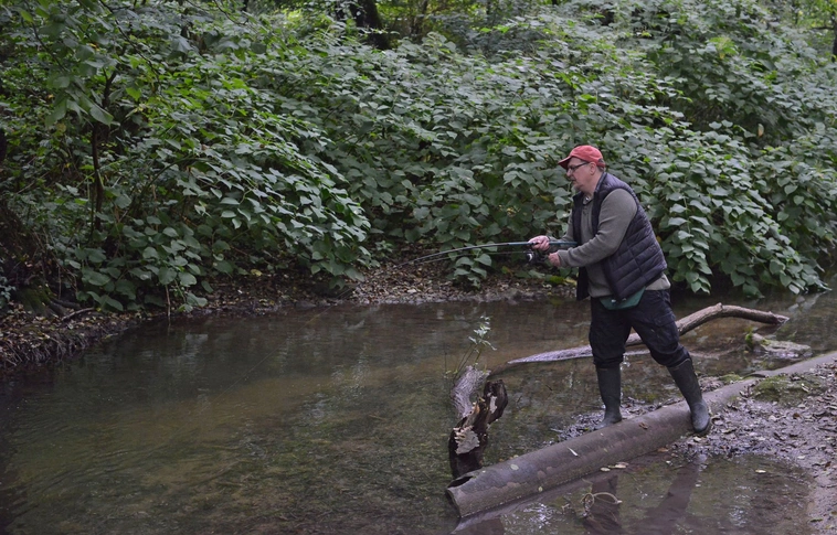 Horgászverseny a Szinván