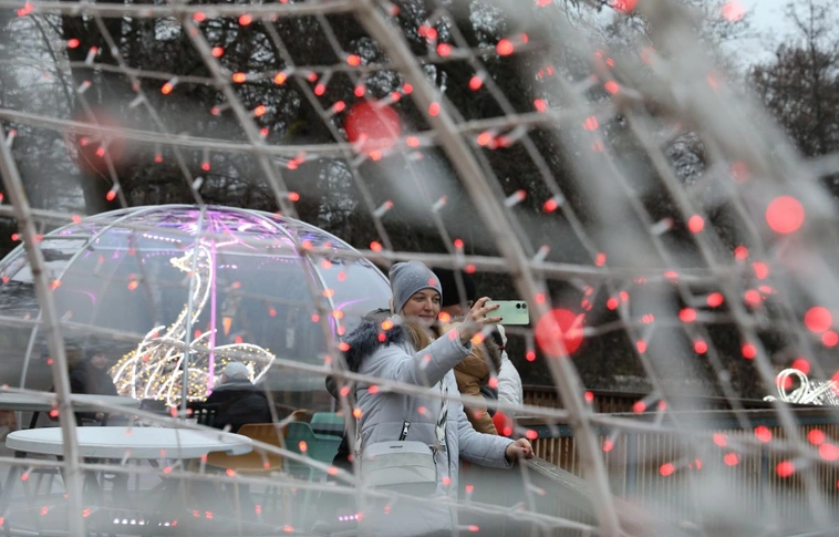 Advent a a miskolctapolcai tóparton. Fotó: Juhász Ákos