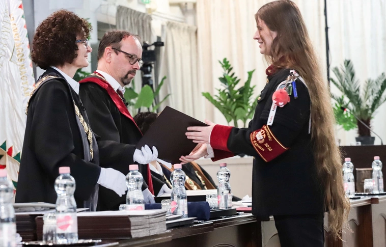 Diplomaátadó ünnepség a Miskolci Egyetemen