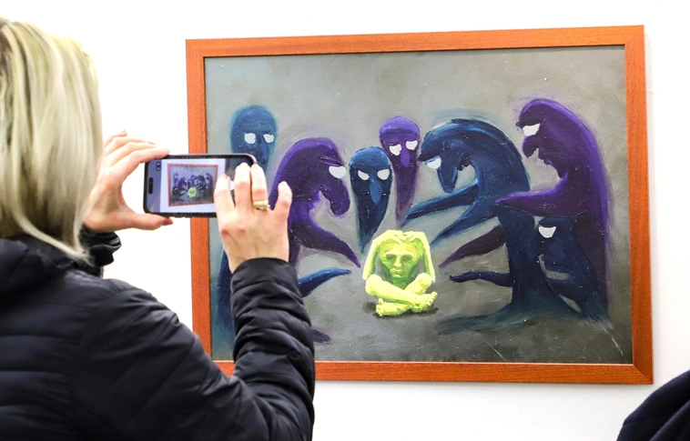 PsychArt 24 kiállítás a Feledy-házban