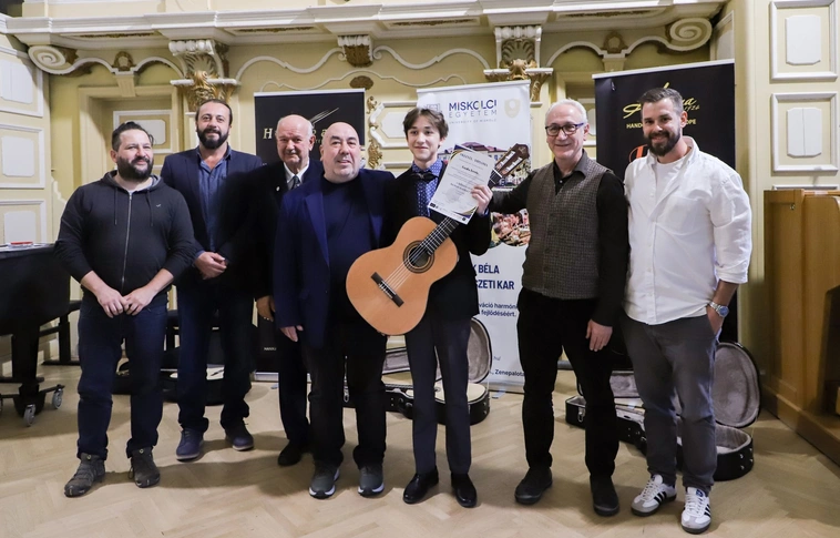 Miskolci Nemzetközi Gitárverseny díjátadó a Zenepalotában