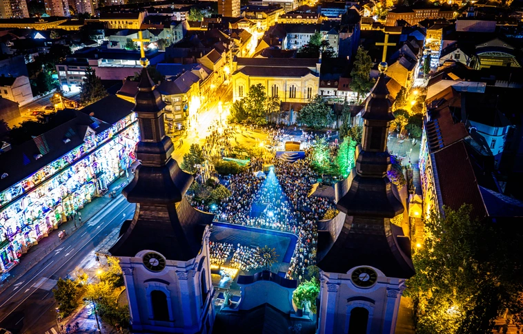 Tündöklő fesztivál a belvárosban