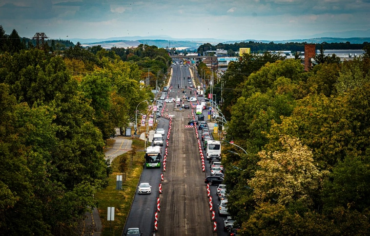 Befejeződött az avasi útfelújítás. Fotó: Horváth Csongor
