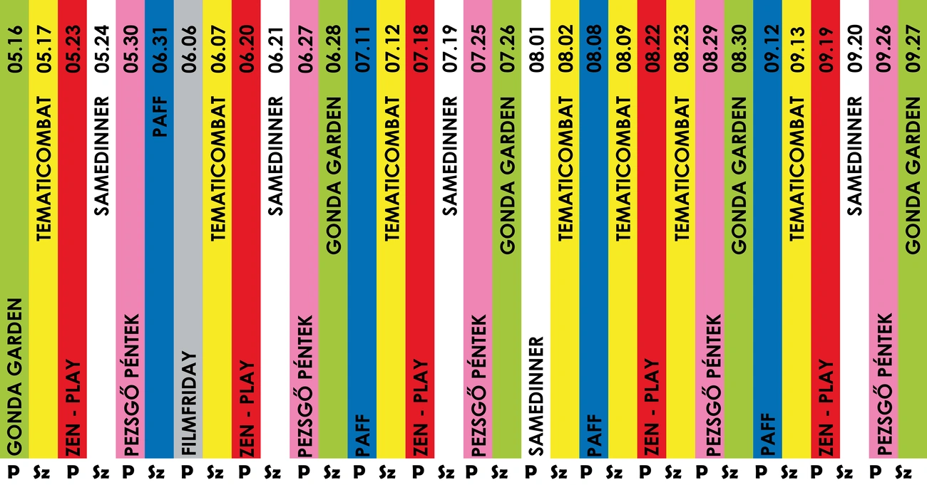 Gonda borászat éves program 