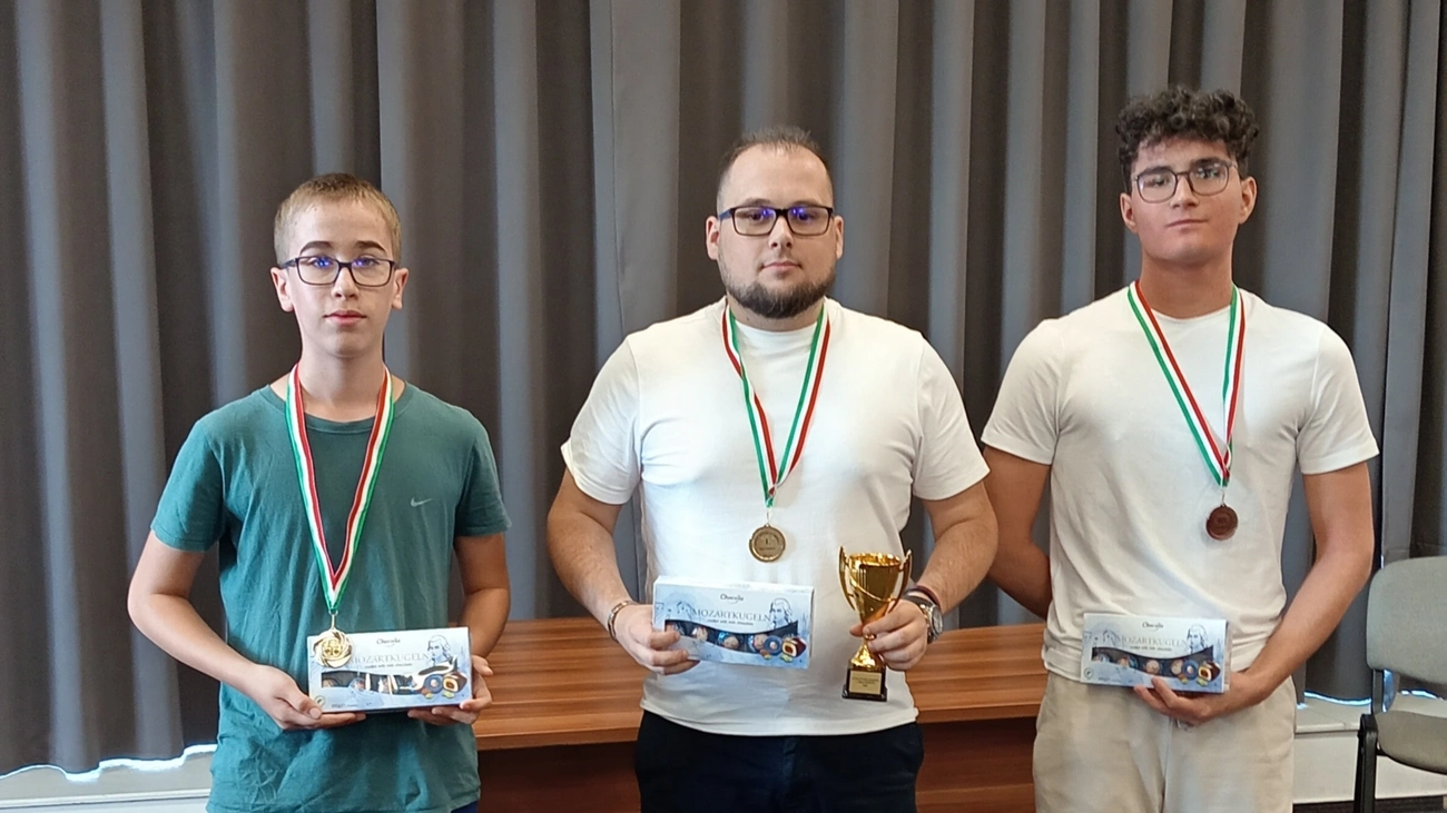 Török Vilmos, Kéméndi Dániel, Papp Lőrinc Fotó: magánarchívum