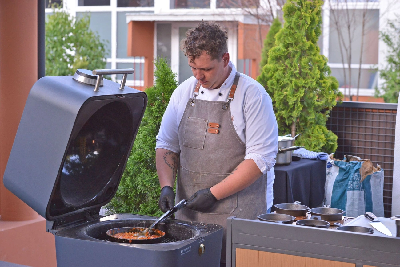 Grill ételek a Bubis Jazz esten
