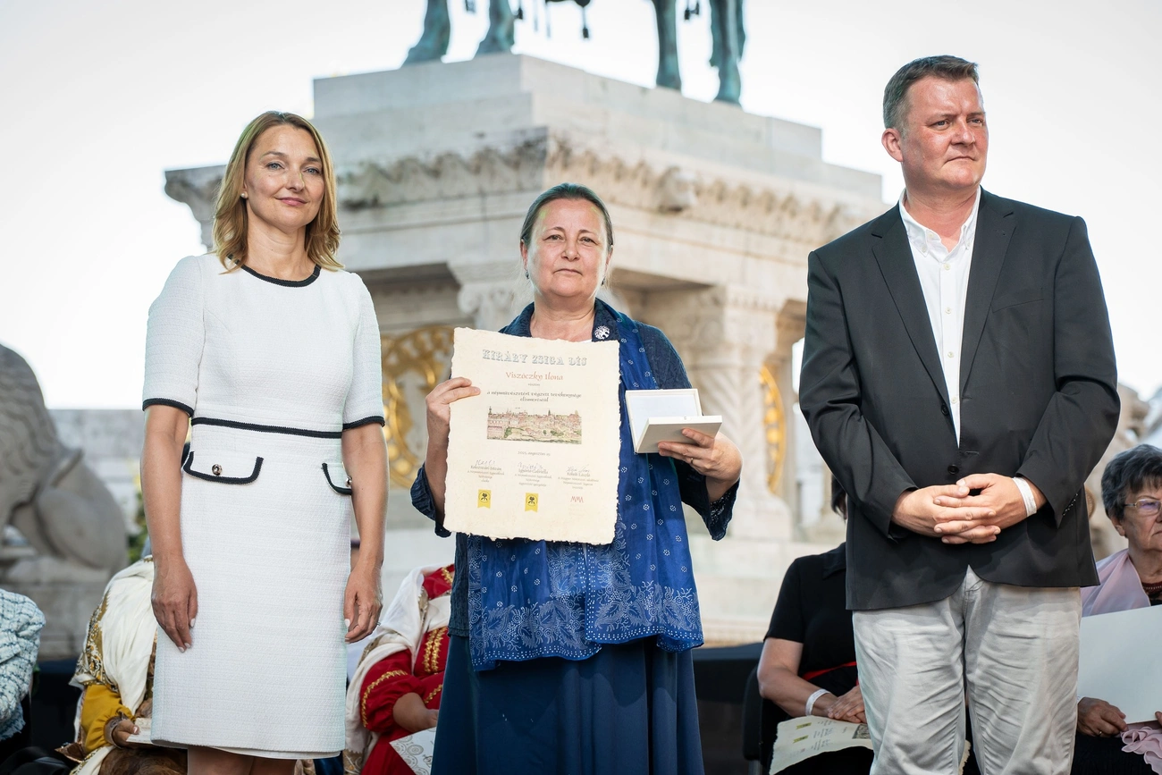 Viszóczky Ilona kitüntetésével a Mesterségek Ünnepén