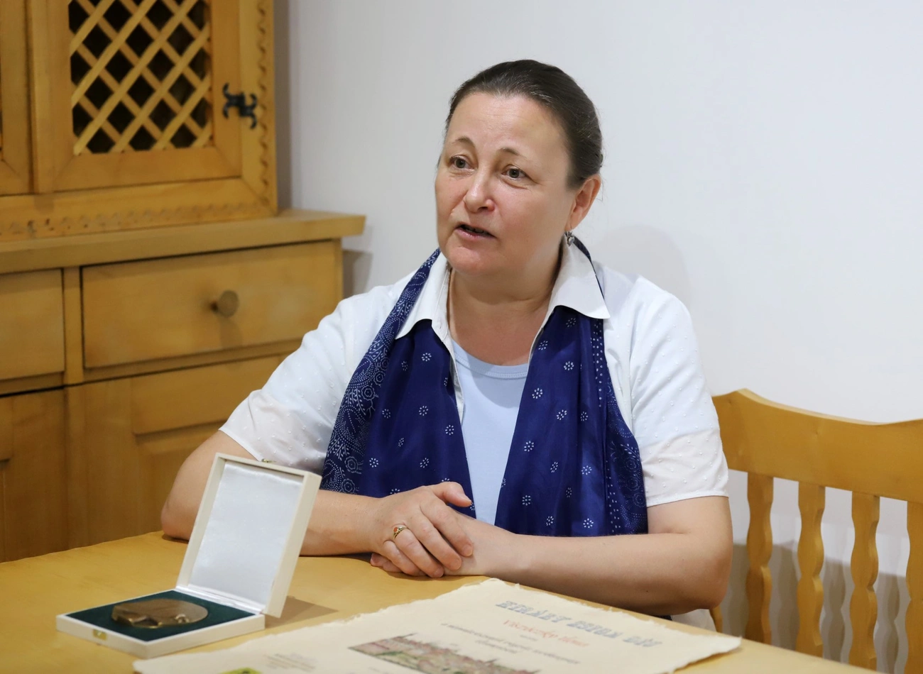 Viszóczky Ilona a Herman Ottó Múzeumban