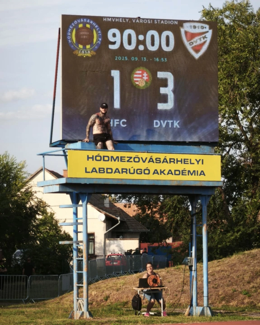 Hódmezővásárhely - DVTK  Fotó: Homoky György