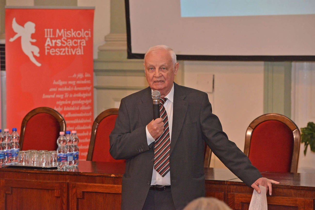 Benkő Péter az Ars Sacrán