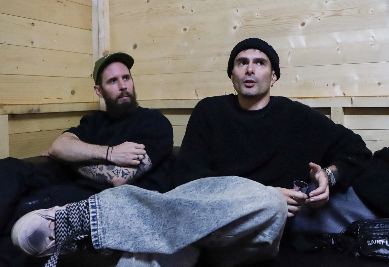 ByeAlex interjút adott. Fotó: Mocsári László