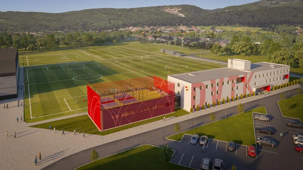 A DVTK edzőközpontjában pótolják a vármegyei I. osztályú találkozót. Fotó: magánarchívum