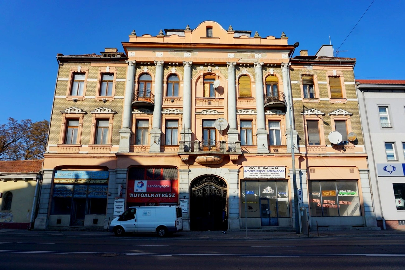 A Weisz-palota kívülről. Fotó: Miskolc Holding Ingatlangazdálkodás