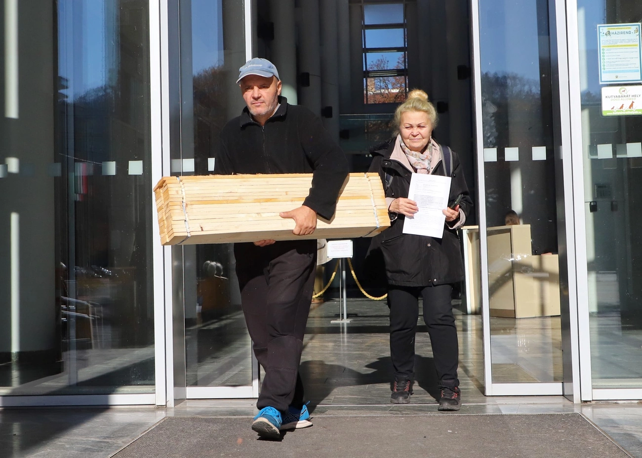 komposztkeret osztás, Mocsi