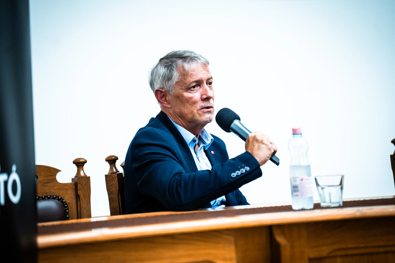 Földi László biztonságpolitikai szakértő. Fotó: Horváth Csongor