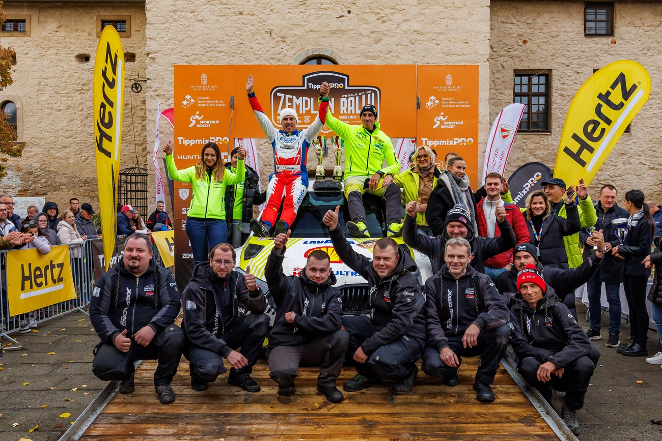 Turán Frigyes és Bacigál Igor sikerével ért véget a HUMDA Országos Rally Bajnokság szezonzárója