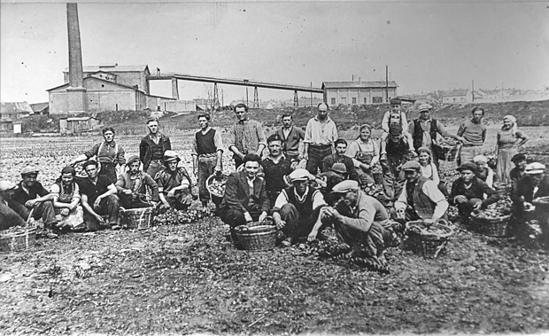 Korabeli bolgárkertészek, Fotó: Magyarországi Bolgárok Egyesülete