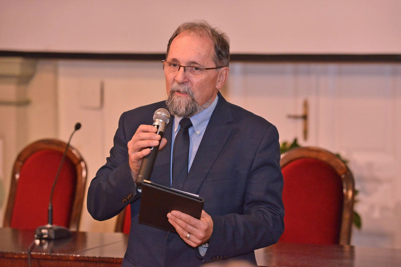 Ábrám Tibor a Lévay emlékkonferencián, Fotó: Osztie Tibor