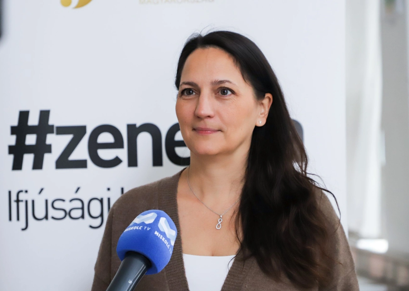 Bodolai Katalin a Filharmónia miskolci zeneóráin, Fotó: Mocsi