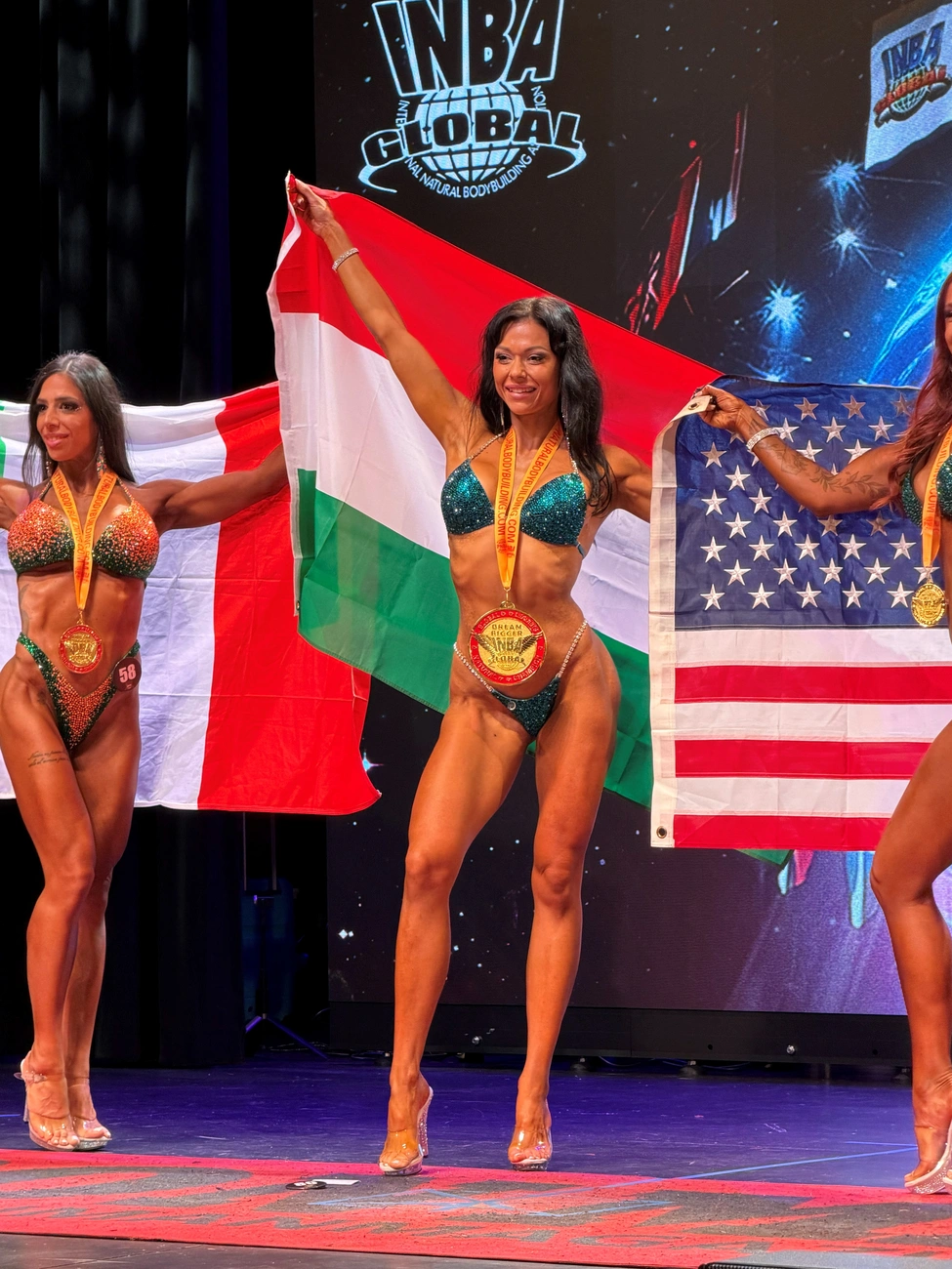 Molnár-Köröskényi Enikő miskolci fitness edző kirobbanó formában. Fotó: Gorillaz Body & Power Team Sportegyesület