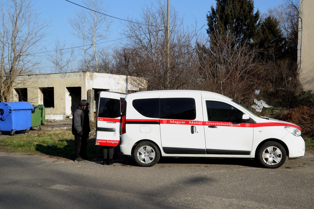 Máltai krízisautó. Fotó: maltai.hu